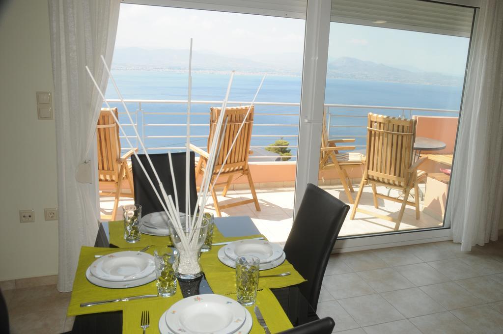 Aegean View Villa Λουτράκι Εξωτερικό φωτογραφία