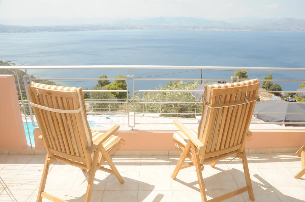 Aegean View Villa Λουτράκι Εξωτερικό φωτογραφία