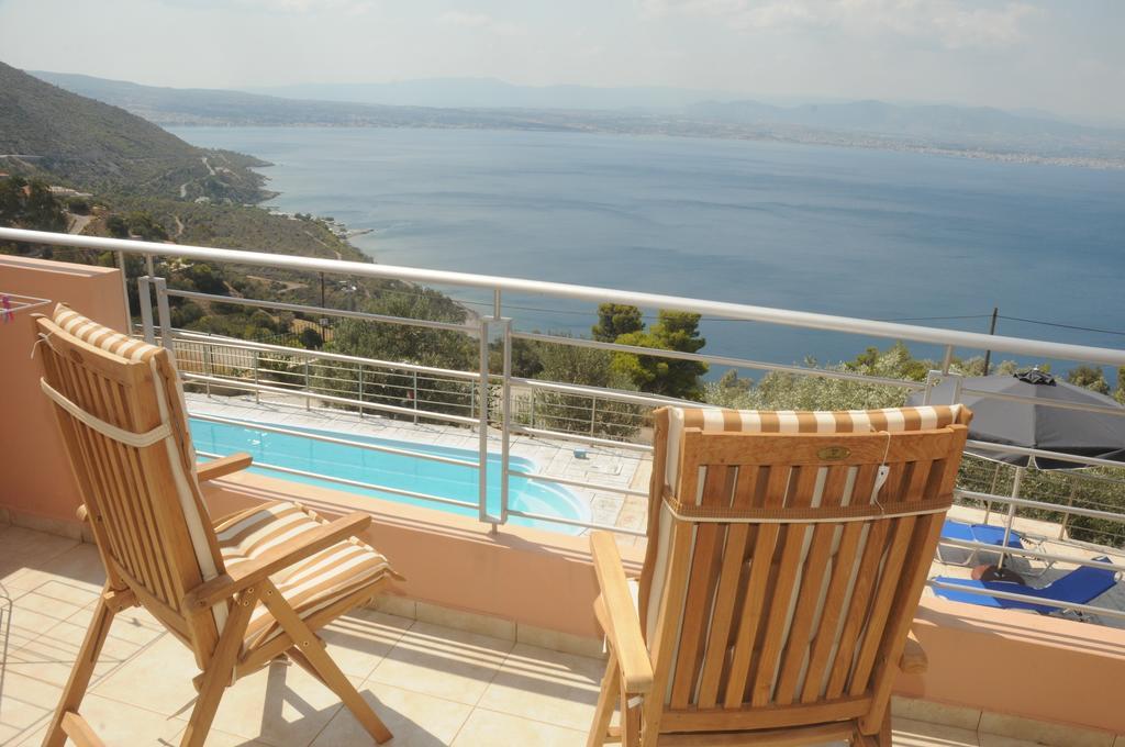 Aegean View Villa Λουτράκι Εξωτερικό φωτογραφία