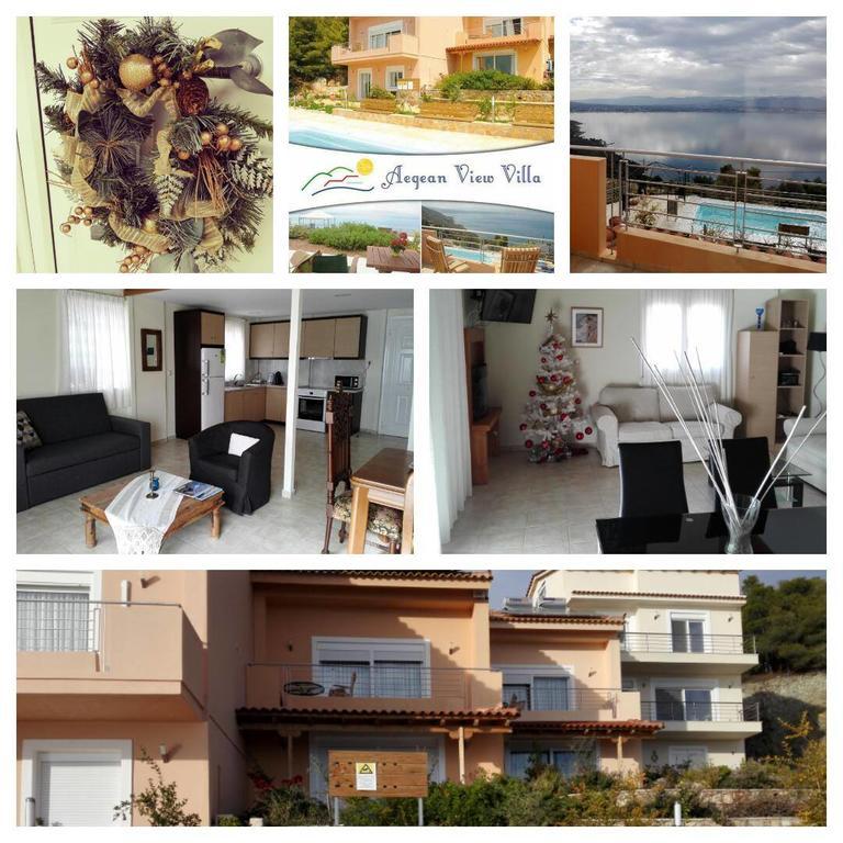Aegean View Villa Λουτράκι Εξωτερικό φωτογραφία