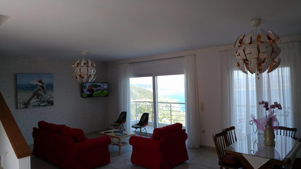 Aegean View Villa Λουτράκι Εξωτερικό φωτογραφία